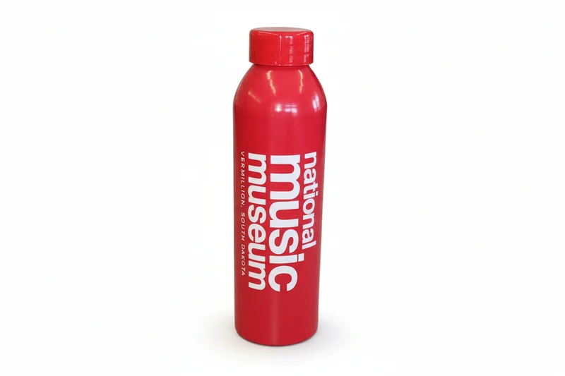 Red Logo Water Bottle