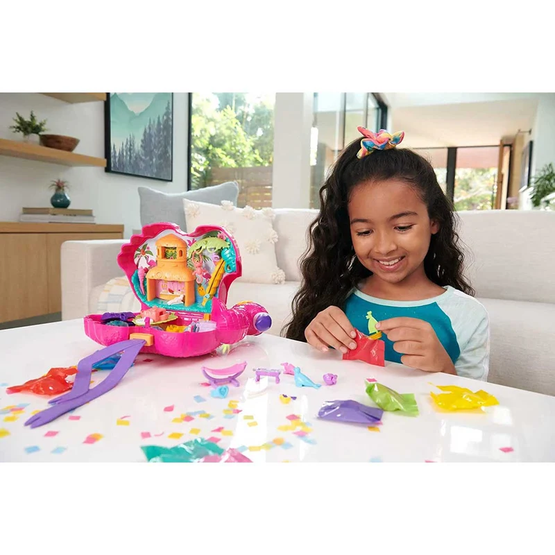 Polly Pocket Fenicottero mega party