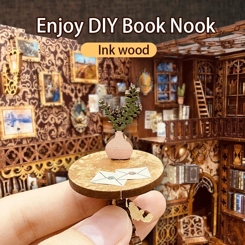 Puzzle 3D Eternal Bookstore Book Nook Kit CuteBee