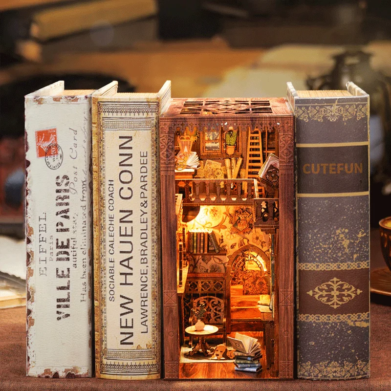 Puzzle 3D Eternal Bookstore Book Nook Kit CuteBee