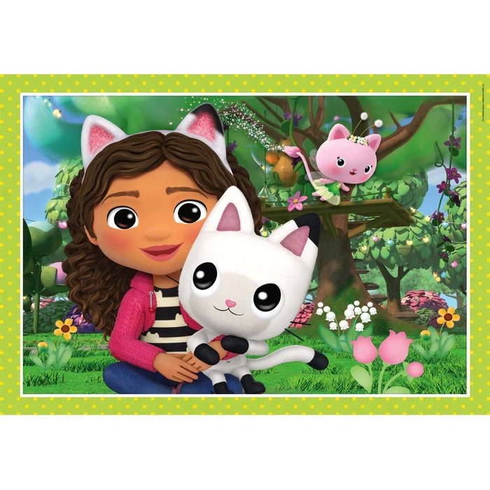 Puzzle Gabby'S Dollhouse 4 In 1