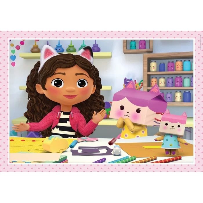Puzzle Gabby'S Dollhouse 4 In 1