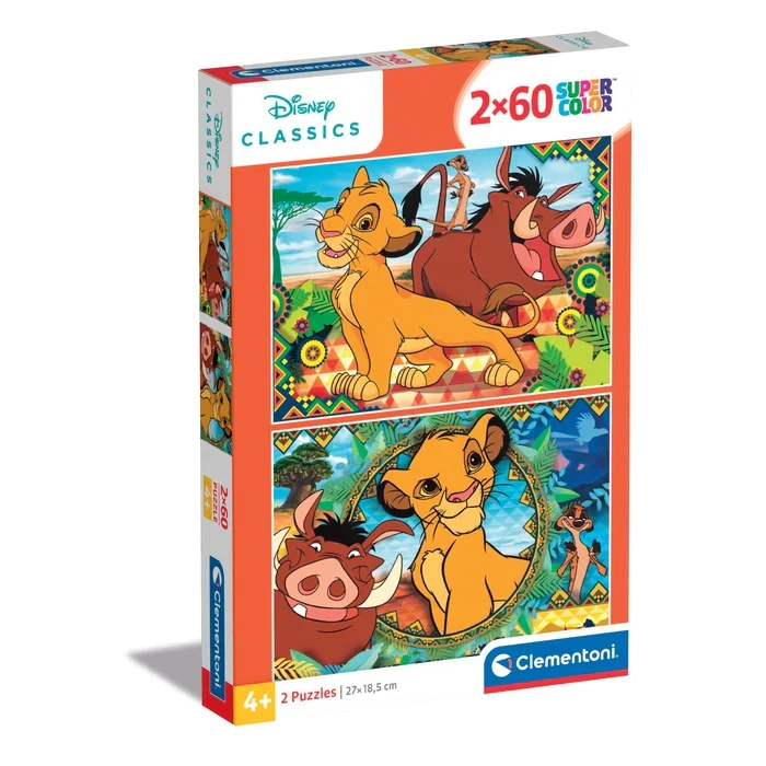 Puzzle Il Re Leone 2X60 Pz