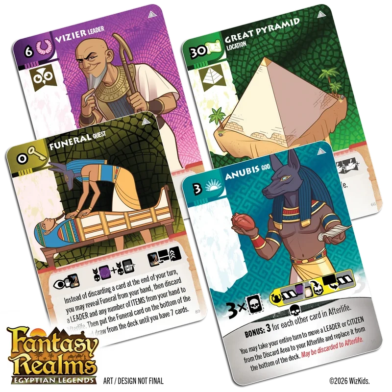 Fantasy Realms: Egyptian Legends