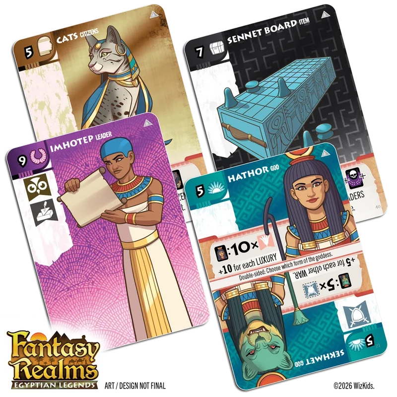 Fantasy Realms: Egyptian Legends