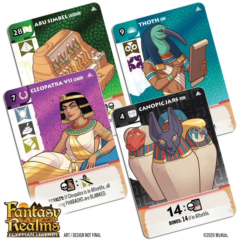 Fantasy Realms: Egyptian Legends