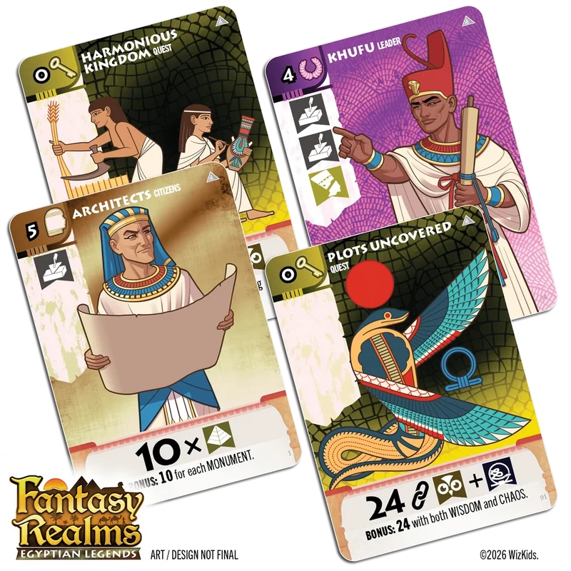 Fantasy Realms: Egyptian Legends