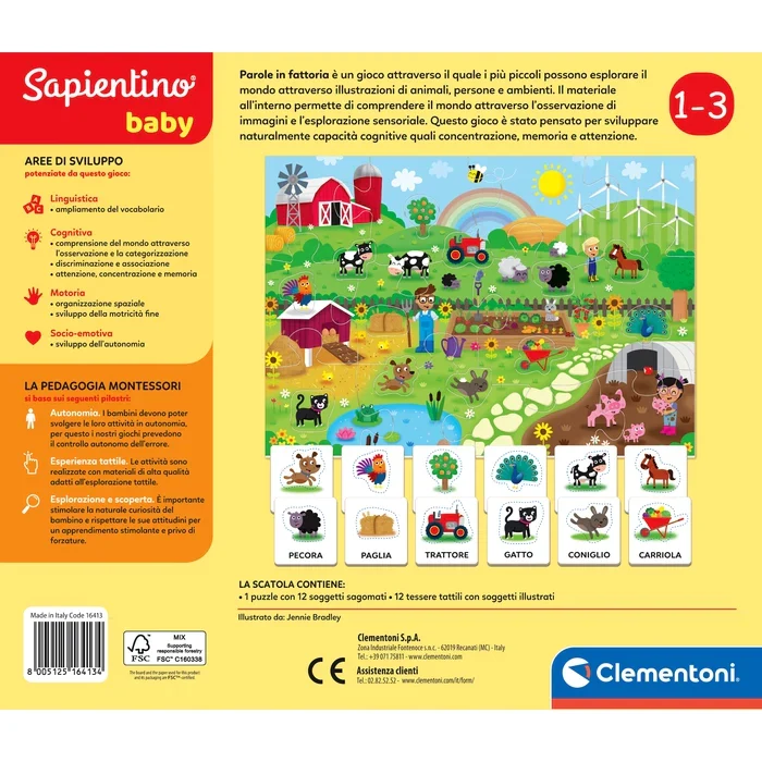 Montessori Baby - Parole In Fattoria