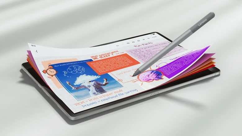 Lenovo Idea Tab Plus - Display 12.1" 2.5K (2560x1600) IPS 800nits 90Hz - CPU MediaTek Dimensity 6400 - RAM 8GB - Memoria 256GB UFS - Grafica ARM Mali G57 MC2 - Connettività WiFi Slot MicroSD - Android 15 - Tab Pen Inclusi