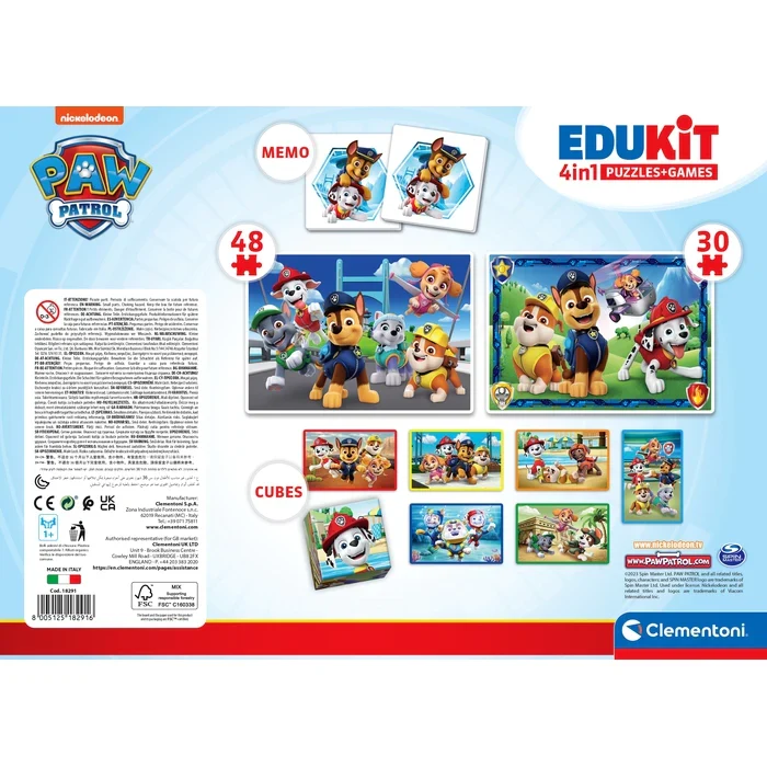 Edukit 4In1 Paw Patrol