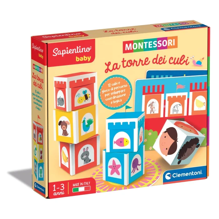 Sapientino Baby Montessori - La Torre Dei Cubi