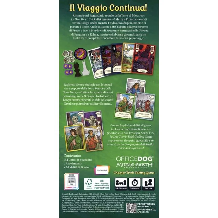 Il Signore degli Anelli - Le Due Torri - Trick-Taking Game