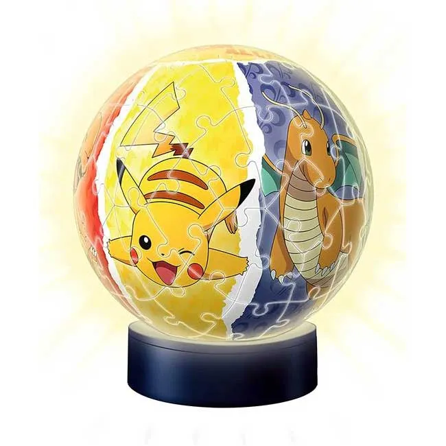 Puzzle 3D Nightlamp Pokemon