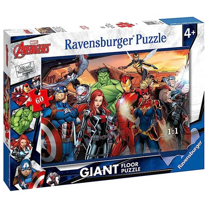 Puzzle Avengers 60 Pz Giganti