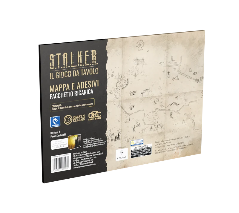 S.T.A.L.K.E.R. - Mappa e Adesivi