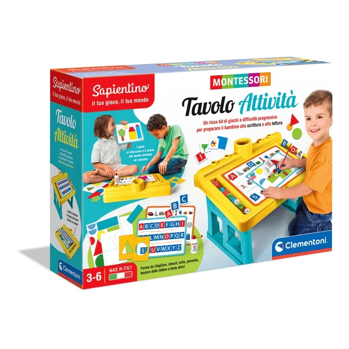 Tavolo Attivita' Montessori