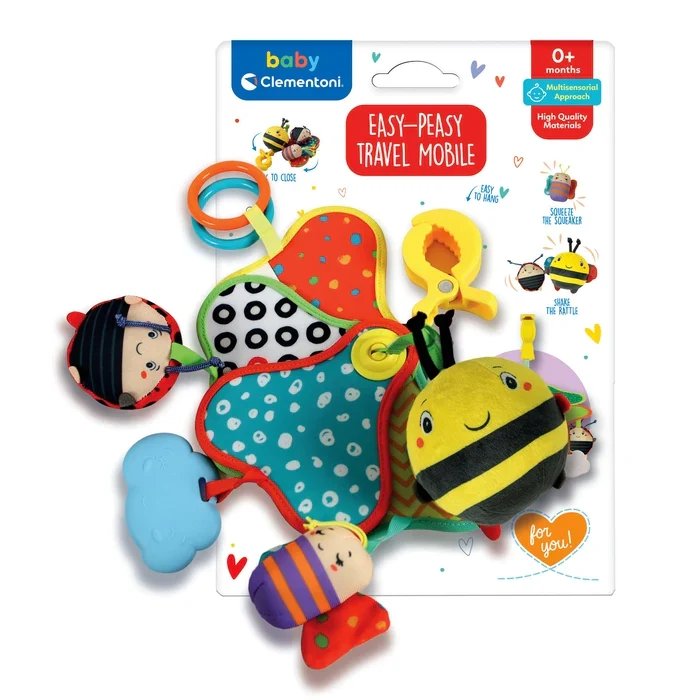 Baby Clementoni For You - Easy Peasy Travel Mobile