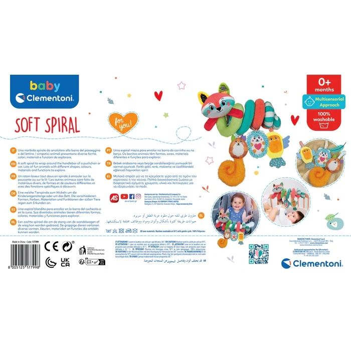 Baby Clementoni For You - Soft Spiral