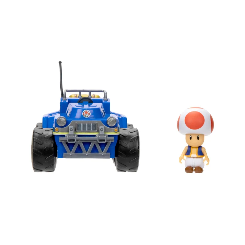 Super Mario Movie personaggi 6 cm con Kart - Toad
