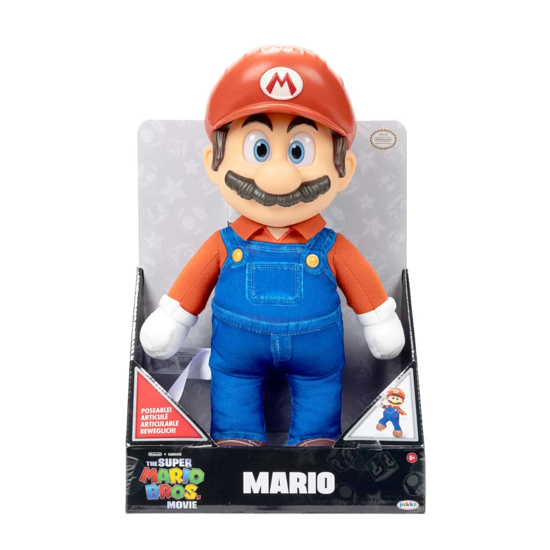 Super Mario Movie plush Mario
