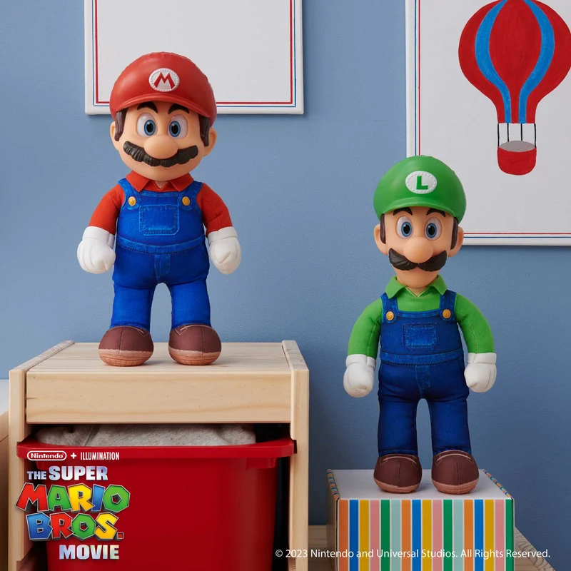 Super Mario Movie plush Mario