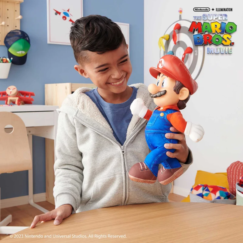 Super Mario Movie plush Mario