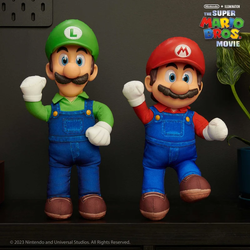 Super Mario Movie plush Mario