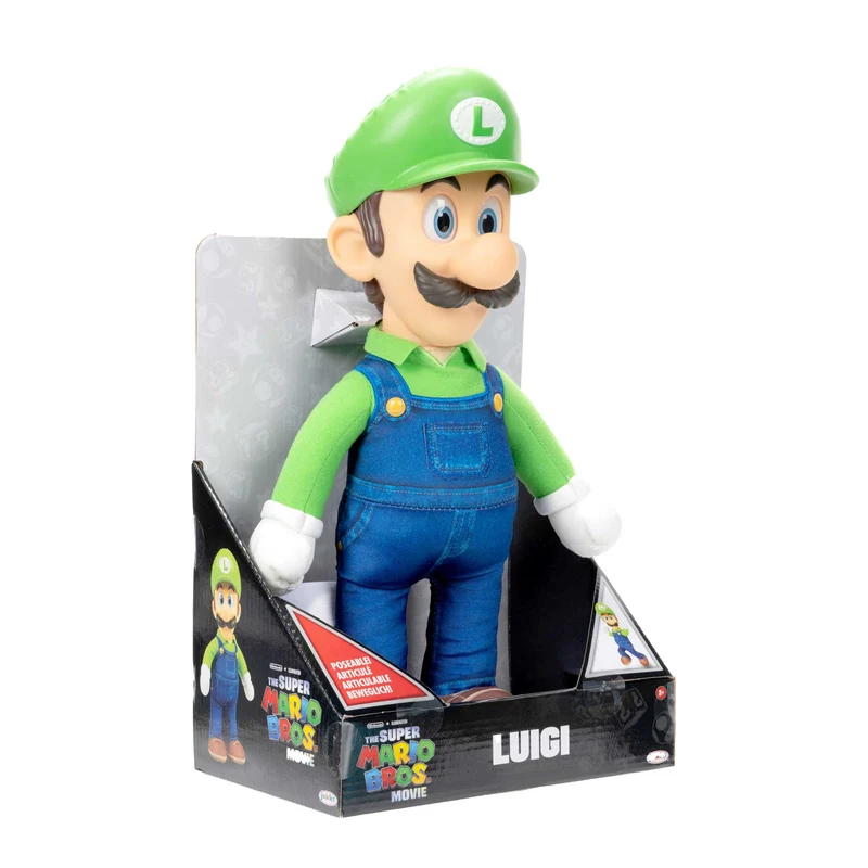 Super Mario Movie plush Luigi