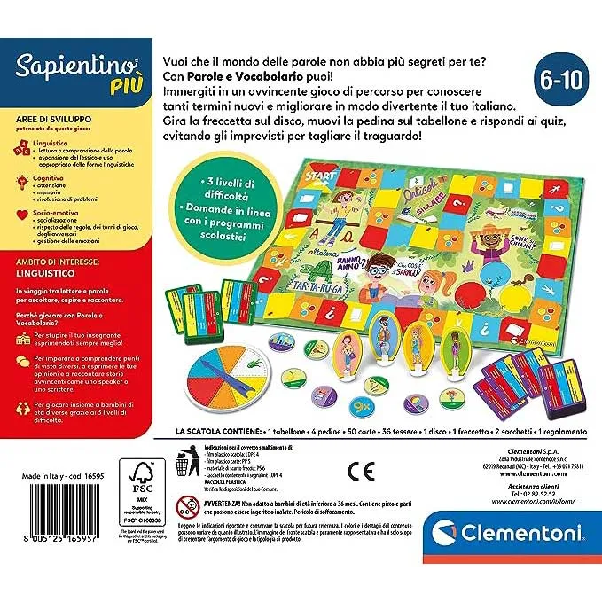 Sapientino Più - Parole E Vocabolario