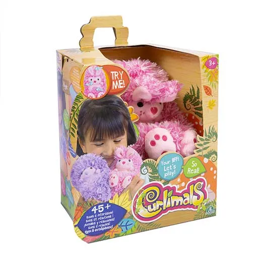Curlimals - Bibi Coniglio Rosa
