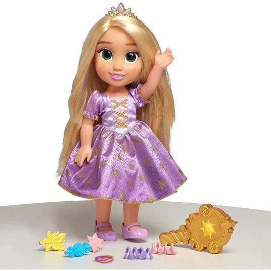 Disney Princess bambola 38 cm Rapunzel Capelli Magici