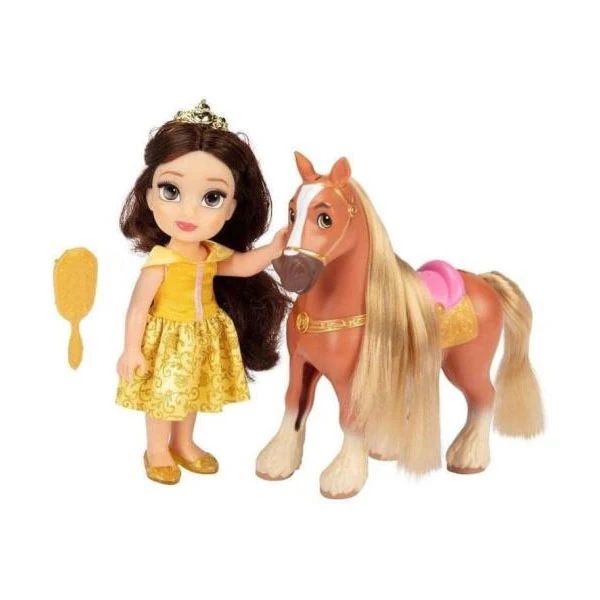 Disney Princess bambola Petite 15 cm Belle e Philippe