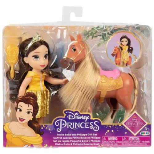 Disney Princess bambola Petite 15 cm Belle e Philippe