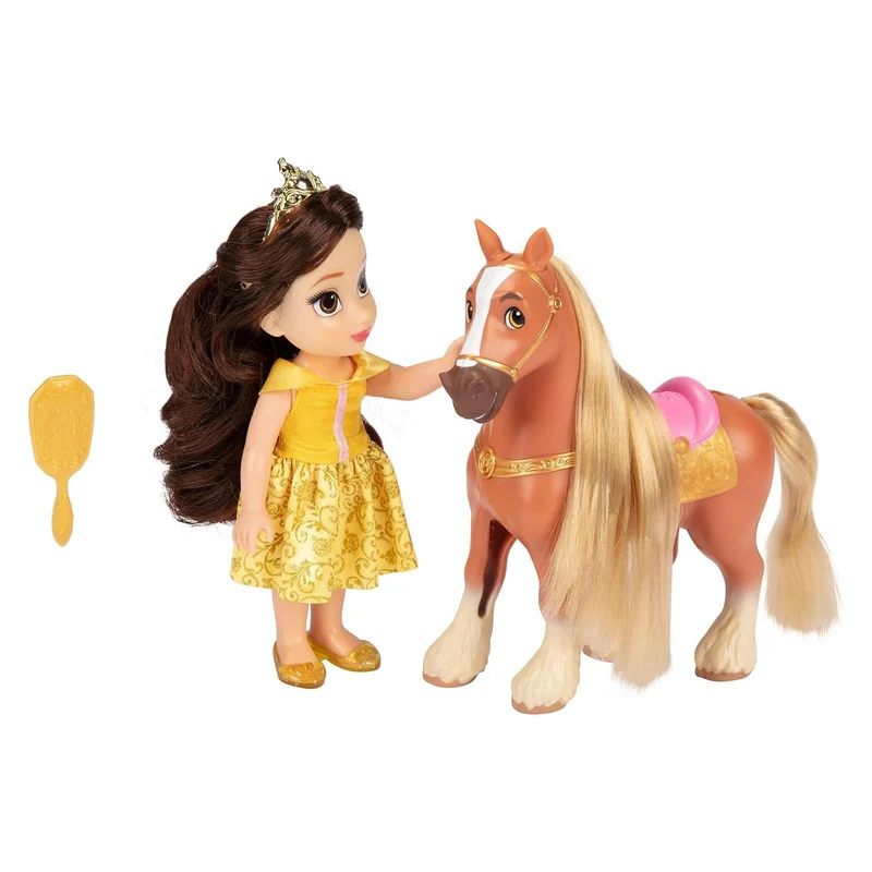 Disney Princess bambola Petite 15 cm Belle e Philippe