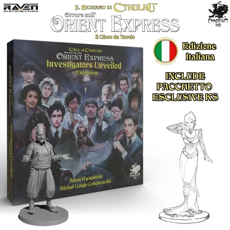 Orrore sull'Orient Express - Investigatori Rivelati + Promo Esclusive KS