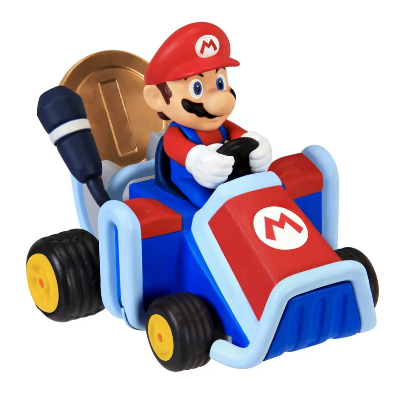 Nintendo Super Mario Macchinine Coin Racers - Mario
