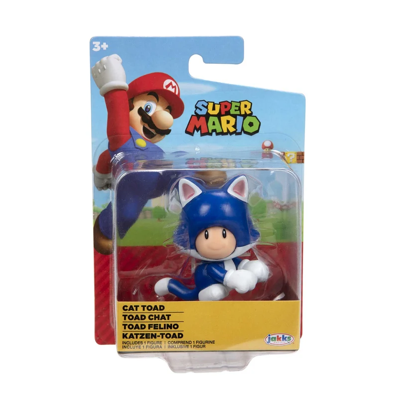 Nintendo Super Mario personaggi articolati 6 cm - Cat Toad