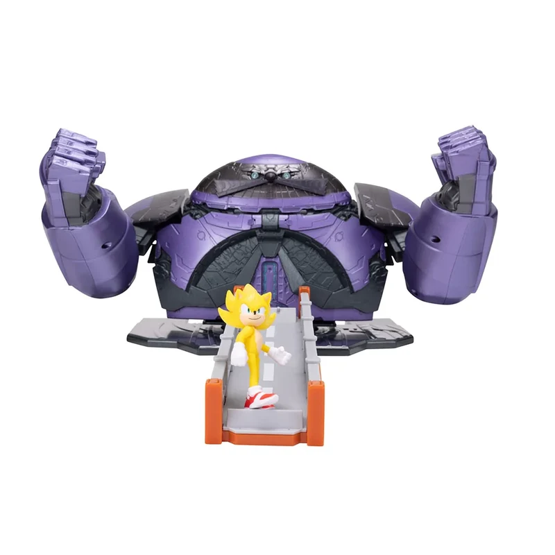 Sonic 2 Playset battaglia finale con personaggio articolato 6 cm