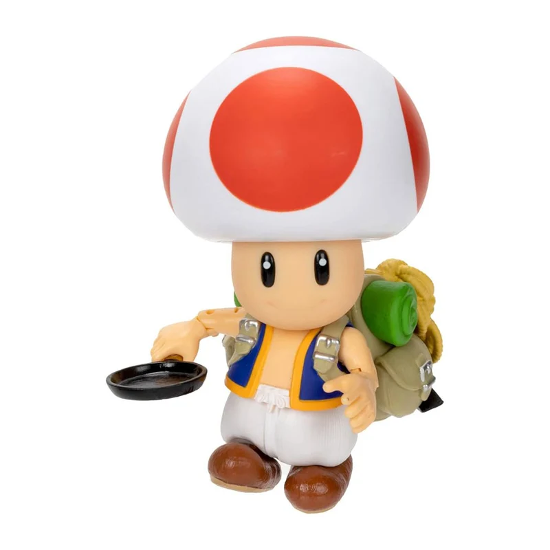 Super Mario Movie action figures 13 cm con accessorio - Toad