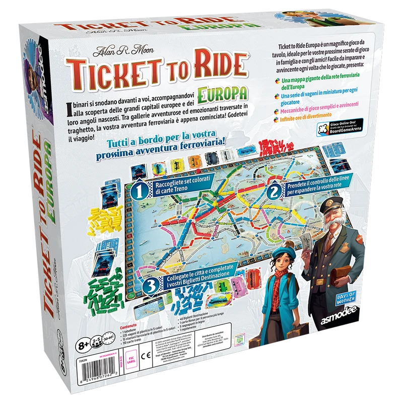 Ticket To Ride Europa (Refresh)