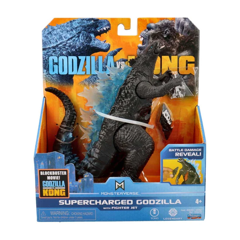 Monsterverse Godzilla Vs Kong Personaggi Base Godzilla Con Jet