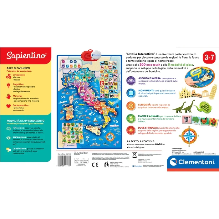 Sapientino - La Mappa Interattiva dell'Italia