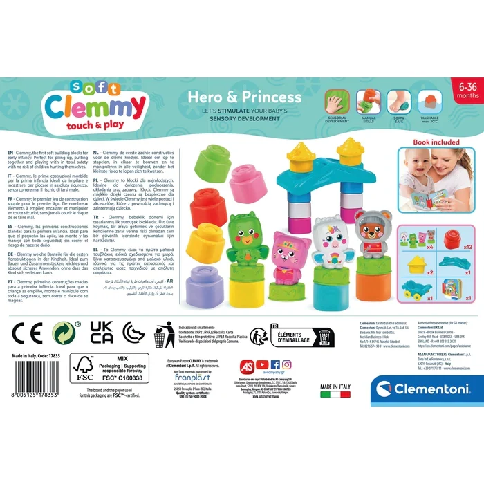 Soft Clemmy - Baby Hero & Princess