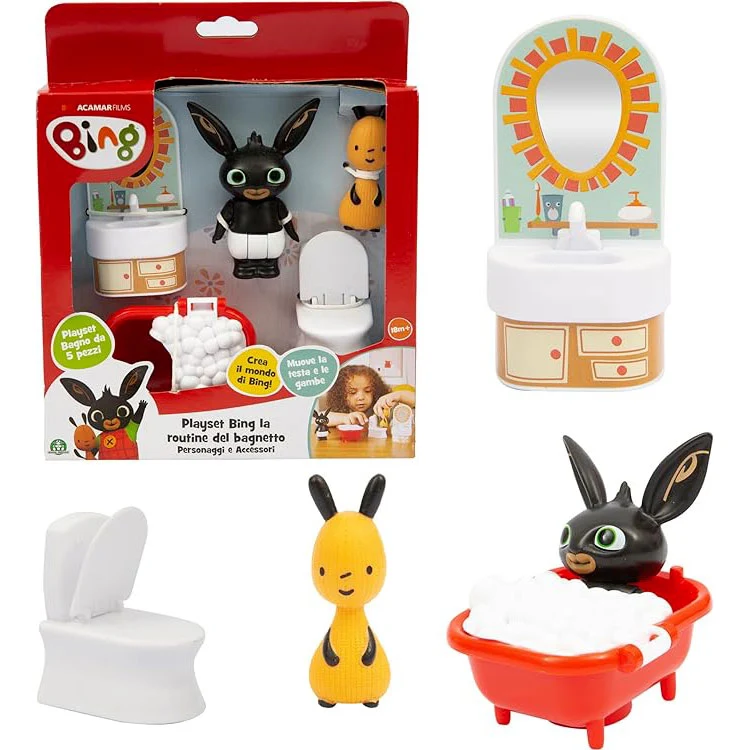 Bing Playset La Routine del Bagnetto