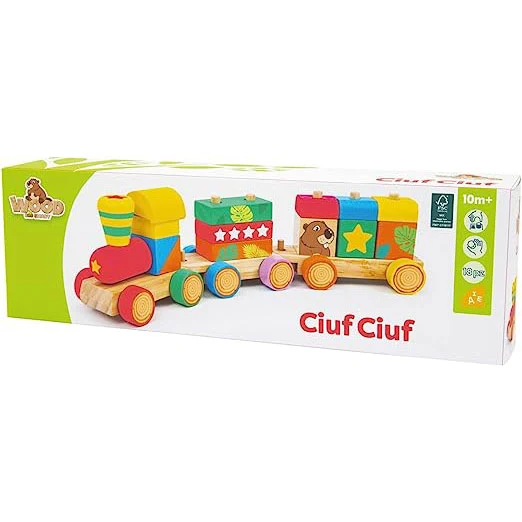 Trenino Cubetti Colorati