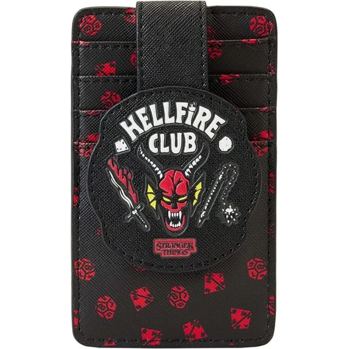 Stranger Things - Porta Carte Similpelle - Hellfire Club