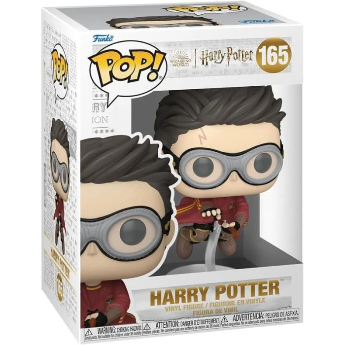 Funko Pop! - Harry Potter with Broom (Quidditch) - Numero 165
