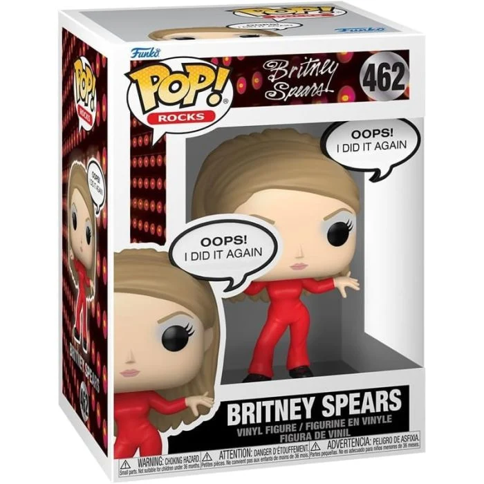 Funko Pop! - Rocks - Britney Spears - Numero 462