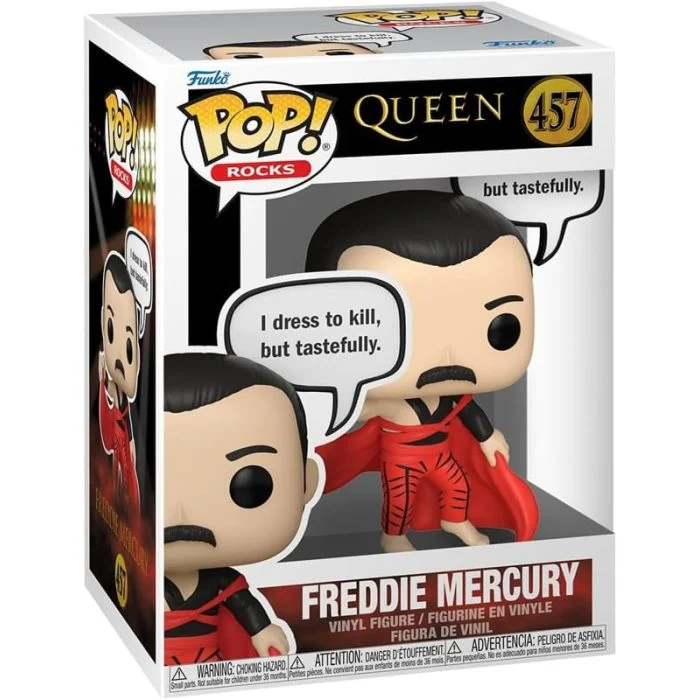 Funko Pop! - Rocks - Queen - Freddie Mercury - Numero 457