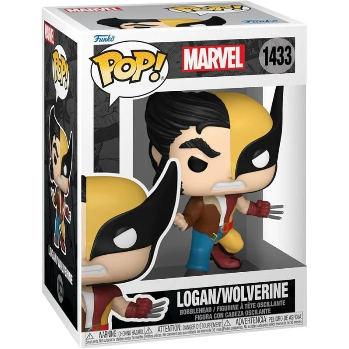 Funko Pop! - Marvel Split - Logan Wolverine - Numero 1433